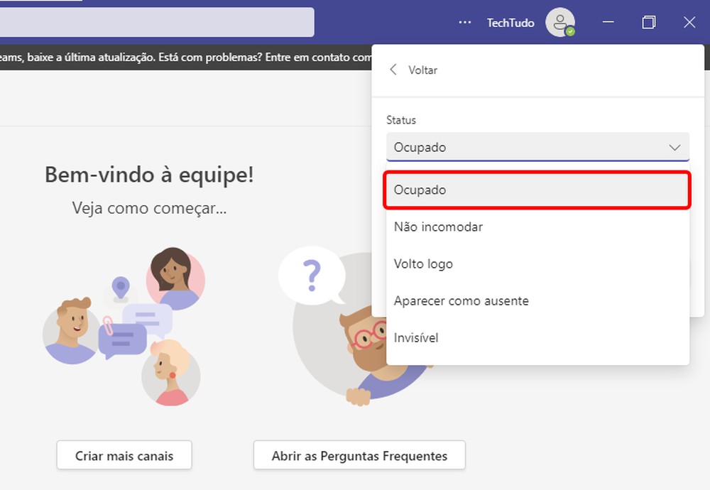 Como deixar o status do Teams sempre online? Veja três truques