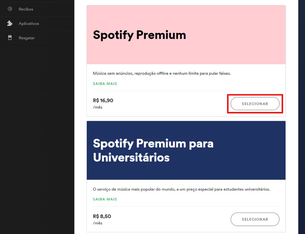 Meu plano Spotify Premium para Universitários mudo - The Spotify  Community