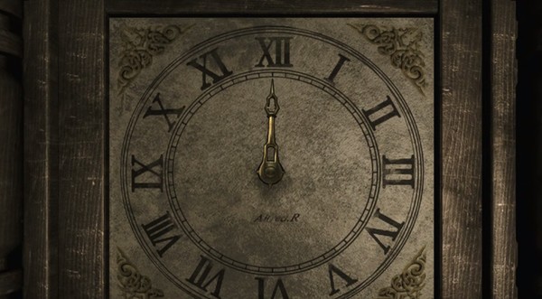 Resolvendo o quebra-cabeça na Biblioteca em Resident Evil 4: que horas  acertar o relógio