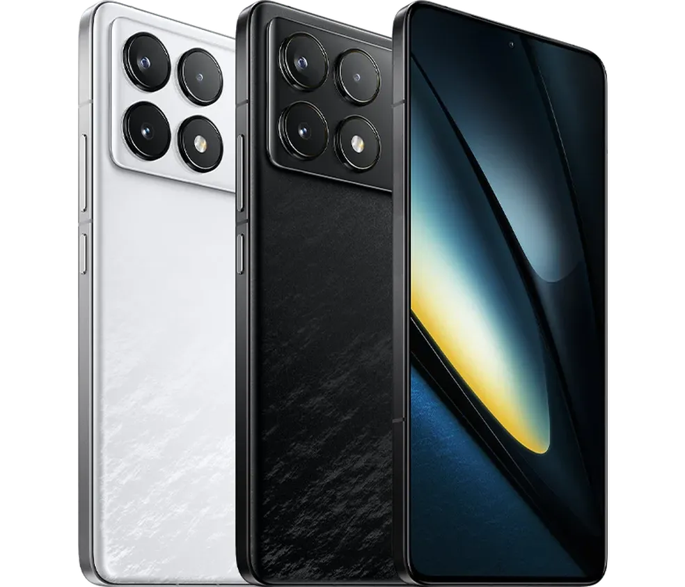 Poco F6 Pro tem tela de WQHD+ com frequência de 120 Hz — Foto: Reprodução/Xiaomi