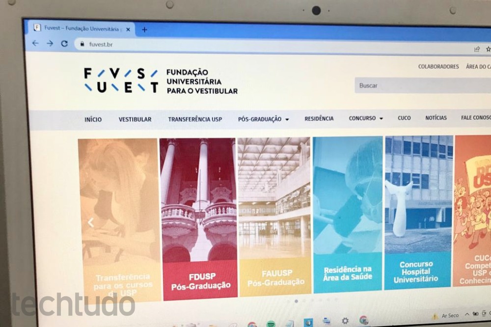 Fuvest Pagina Do Participante