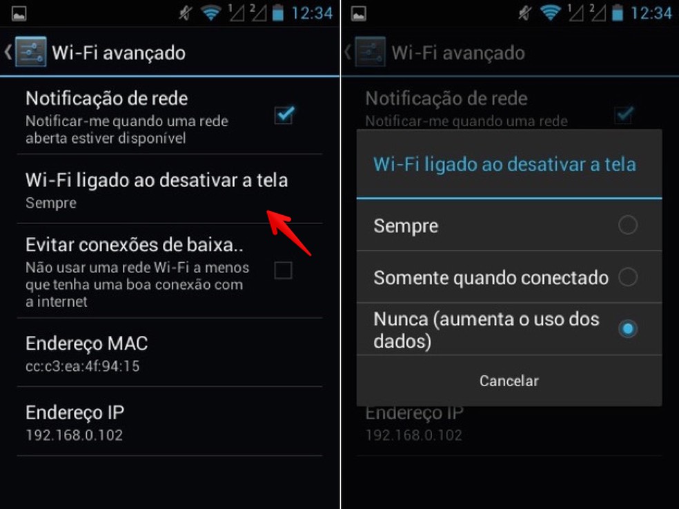 Como deixar o WhatsApp desconectado no Wi-Fi