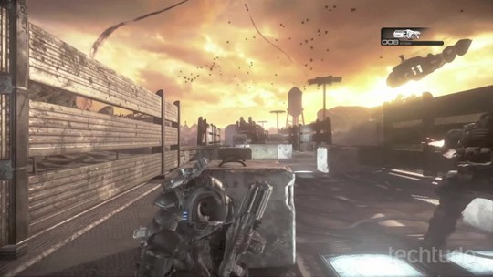 Como matar RAAM o chefão final de Gears of War, game para Xbox
