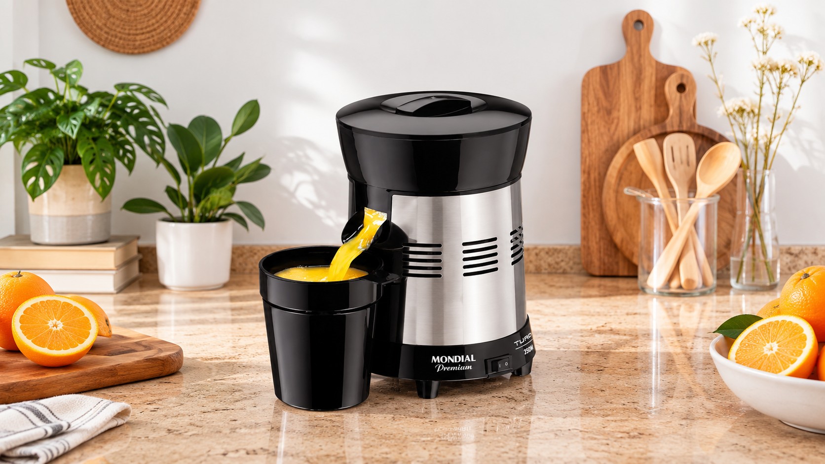 Esse extrator de suco vai te poupar tempo no dia a dia