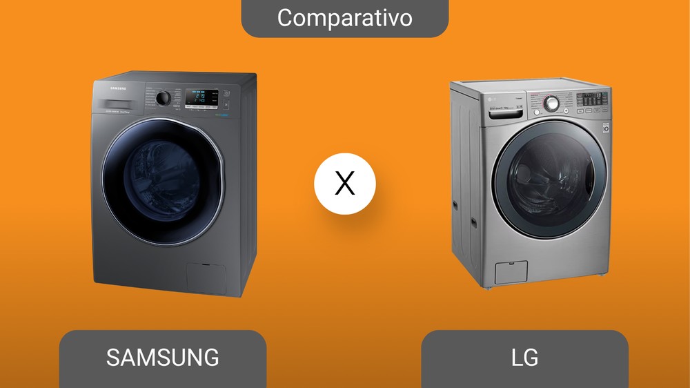 Qual é a melhor lava e seca: LG ou Samsung? Comparamos as marcas