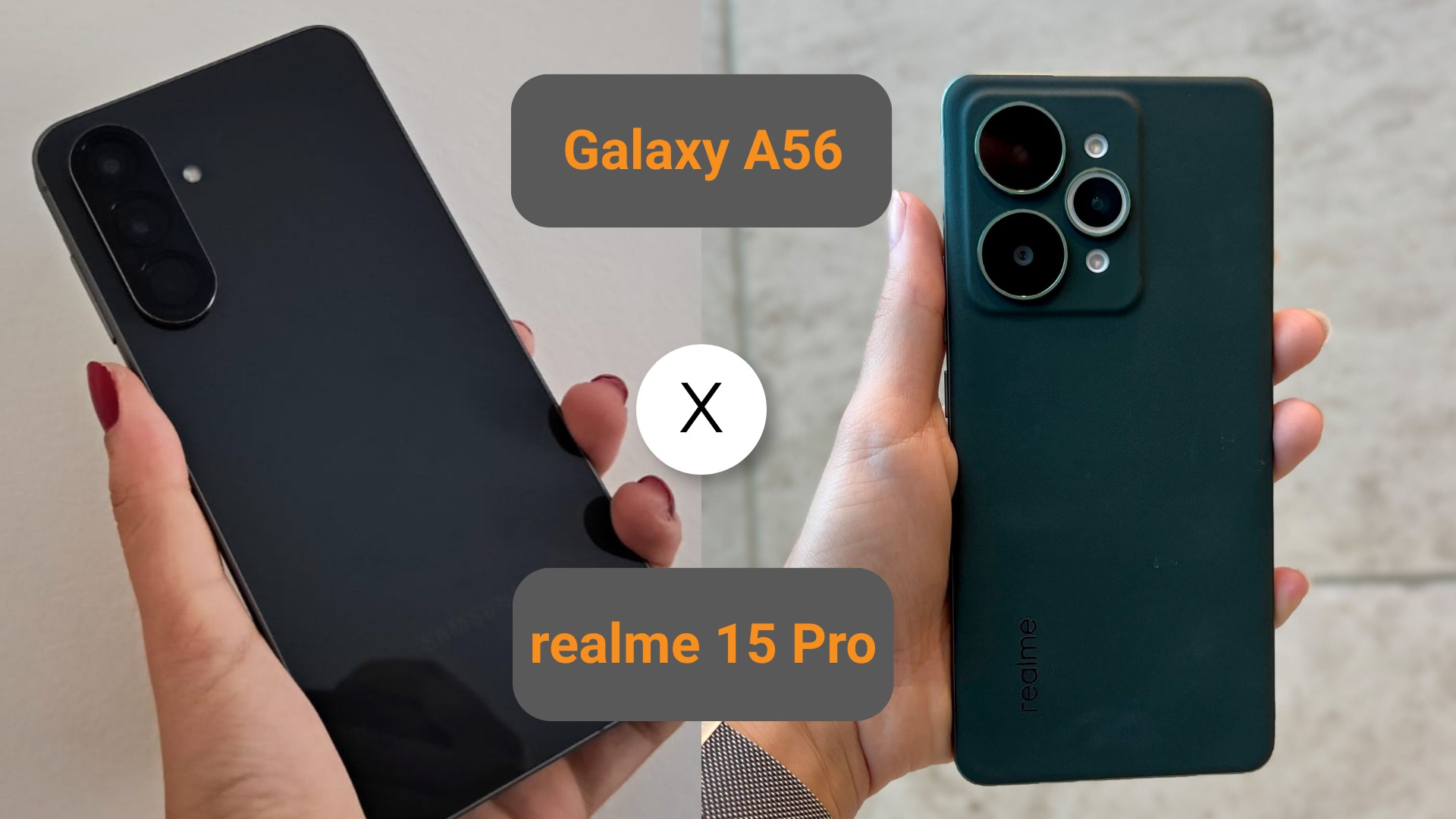 Galaxy A56 ou realme 15 Pro: qual compensa mais