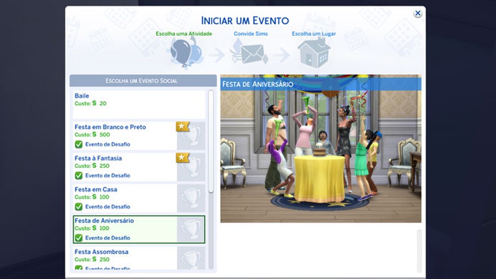 Bolo de aniversário, The Sims Wiki