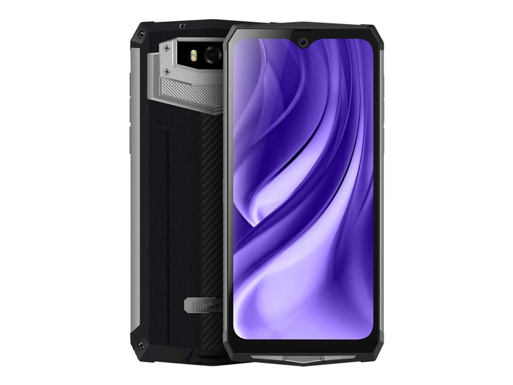 A Blackview é famosa por fazer celulares resistentes e, em 2019, criou o BV9100, resistente a altas temperaturas, quedas, água e possuía bateria de 13.000 mAh. Foto – Divulgação/Blackview