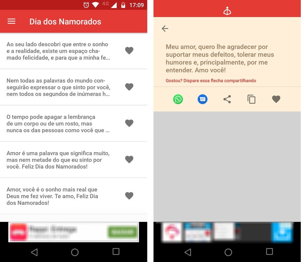 Frases de Dia dos Namorados 2019 para WhatsApp: veja apps de mensagens