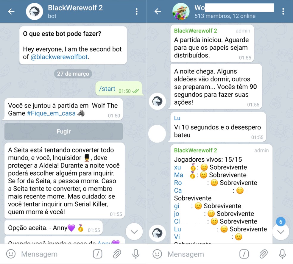 5 jogos no Telegram para brincar com os amigos