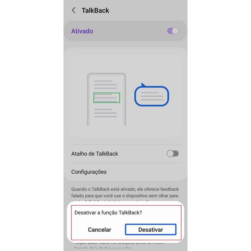 Como desativar a função Talkback no Motorola? Veja tutorial completo