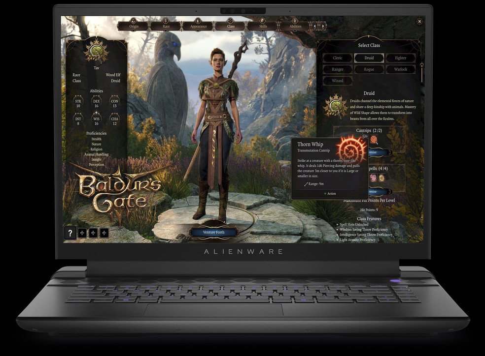 Alienware m16 está sendo vendido oficialmente no Brasil — Foto: Divulgação/Dell