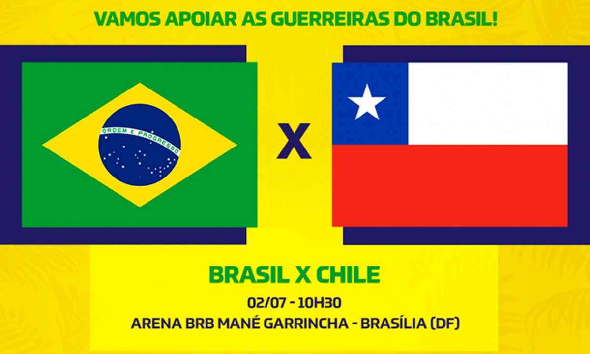 Brasil x Chile ao vivo e online; saiba horário do jogo e onde