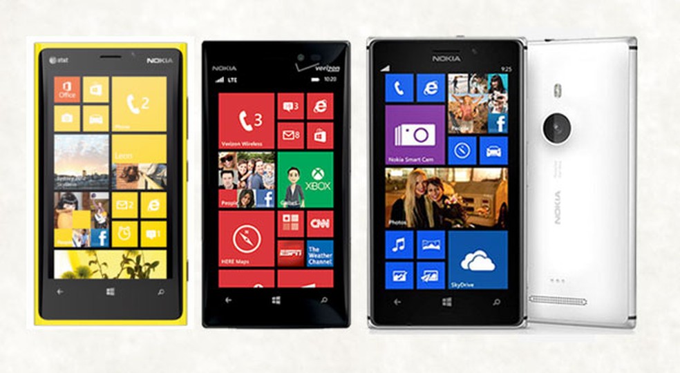 Lumia: linha da Nokia tem dois novos tops que se unem ao 920 (Foto: Reprodução/Engadget) — Foto: TechTudo