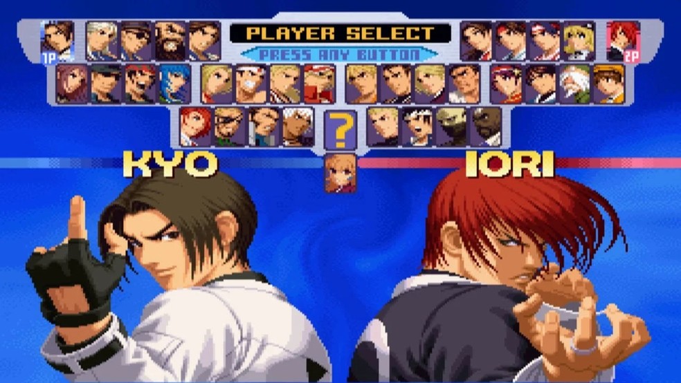 The King of Fighters 2000/2001 traz dois jogos em apenas um disco — Foto: Reprodução/SNK