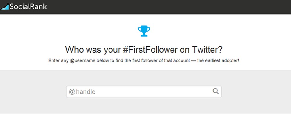 First Follower revela quem foi o seu primeiro seguidor no Twitter