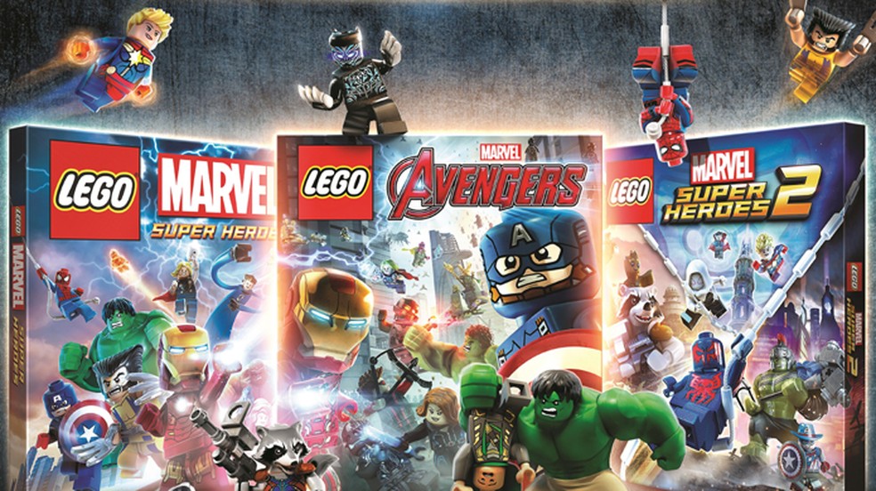 Lego Marvel Collection 3 Jogos - PS4 - Game Games - Loja de Games Online