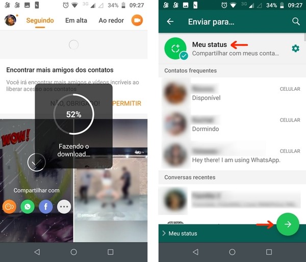 Kwai-Criar vídeos engraçados para WhatsApp Status - Download do APK para  Android