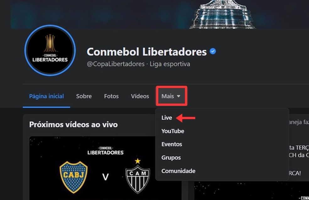 Boca Juniors x Atlético-MG: como assistir ao jogo pelo Facebook