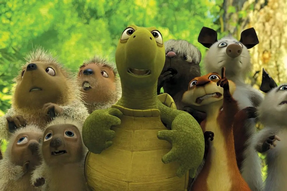 Os Sem Floresta é uma adaptação de Over the Hedge, de Michael Fry, e T. Lewis — Foto: Reprodução/IMDb