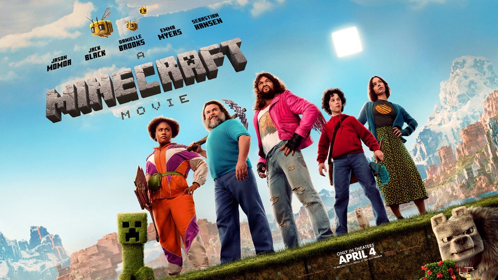 Um Filme Minecraft adapta o famoso jogo sandbox — Foto: Reprodução/Minecraft