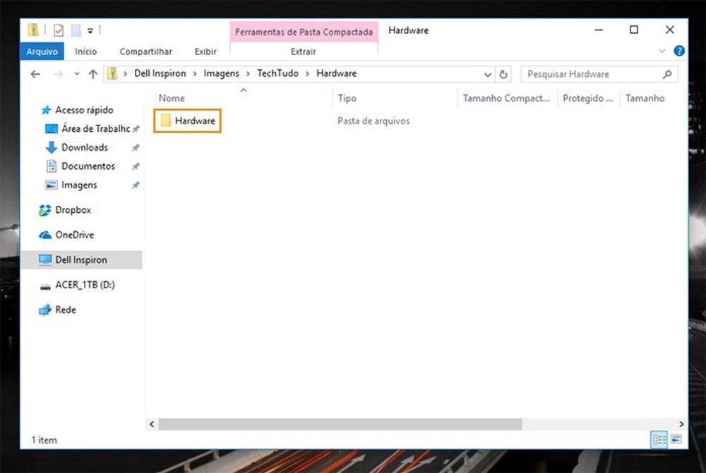 Como zipar arquivos e pastas no Windows 10 sem precisar baixar nada