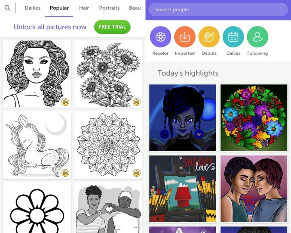 Bobbie Goods: confira 5 apps para colorir