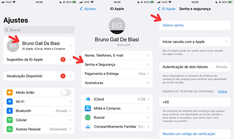 Como mudar a senha do iCloud? Veja o guia completo para iPhone e PC