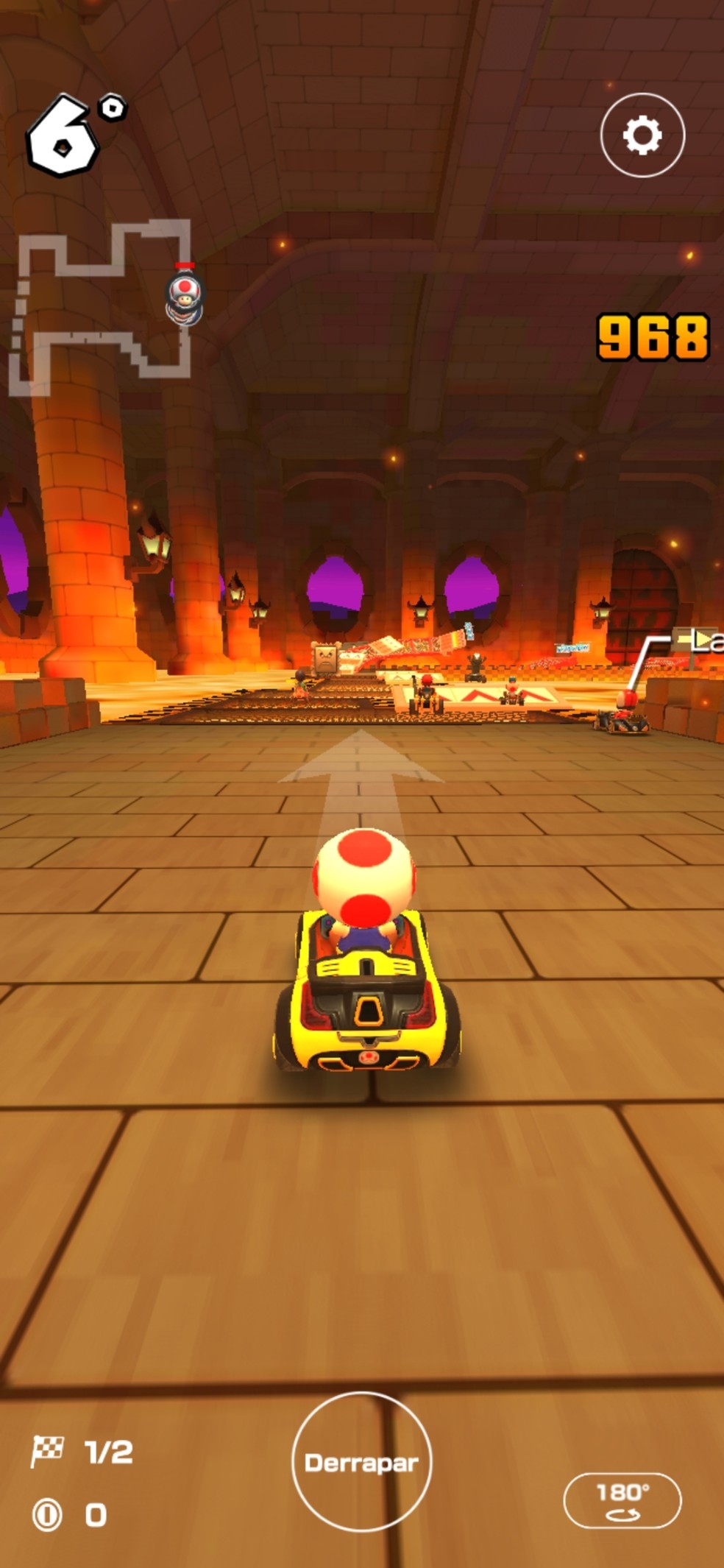 Mario Kart Tour é a versão mobile do clássico da Nintendo — Foto: Reprodução/Filipe Curitiba