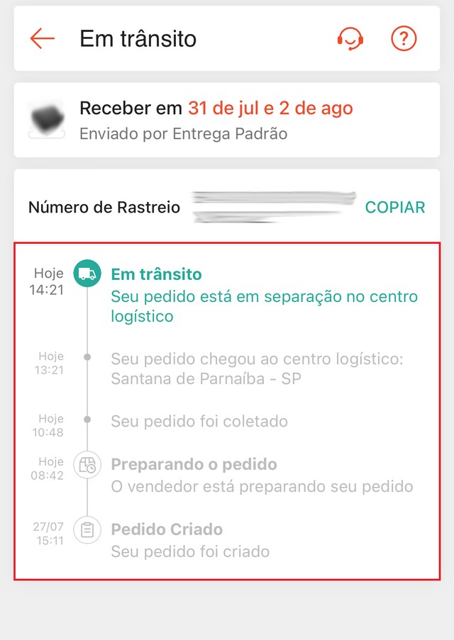 Como rastrear o pedido da Shopee: aprenda a acompanhar sua encomenda