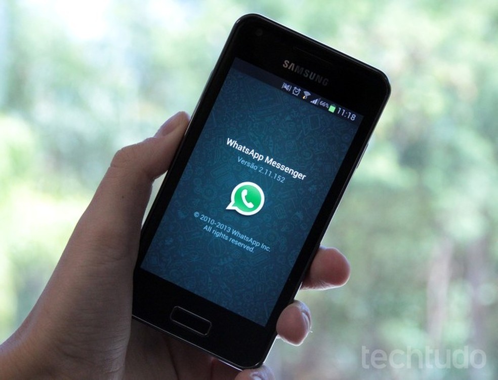 WhatsApp ganhou novo botão no Android para facilitar o envio de fotografias (Foto: Luciana Maline/TechTudo) (Foto: WhatsApp ganhou novo botão no Android para facilitar o envio de fotografias (Foto: Luciana Maline/TechTudo)) — Foto: TechTudo