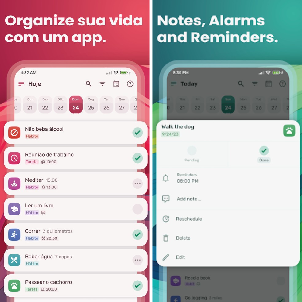  Reprodução/HabitNow - Google Play Store