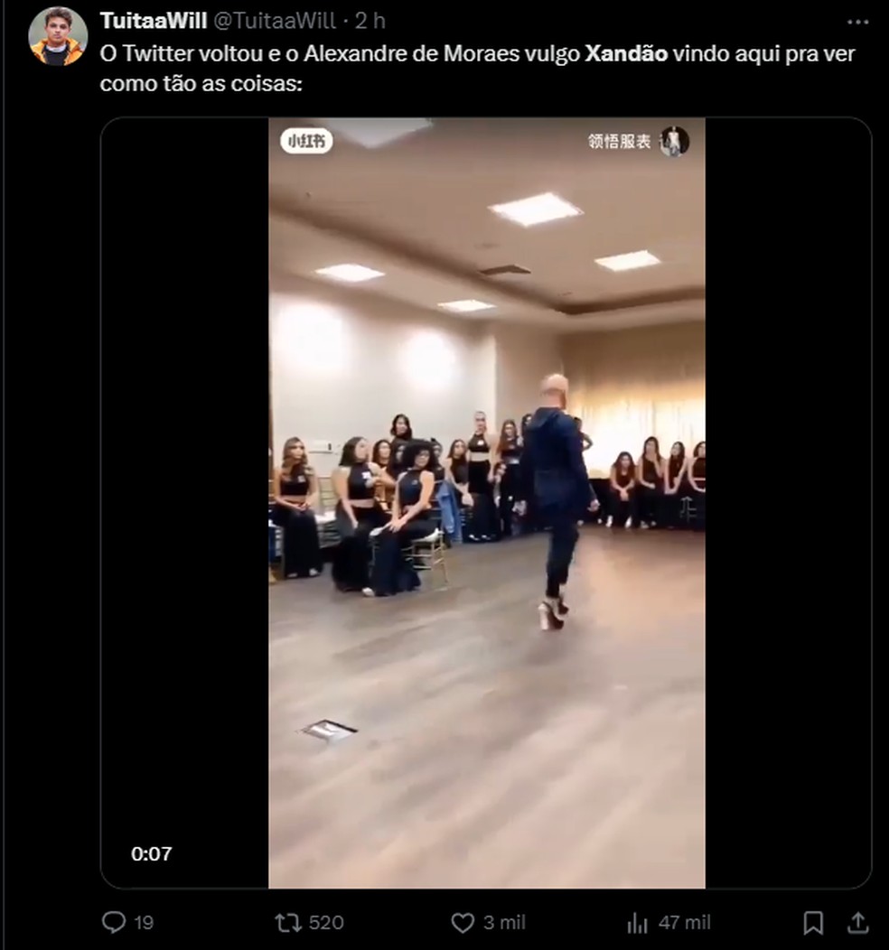 Usuários brasileiros já conseguem postar no X (Twitter) — Foto: Reprodução/X