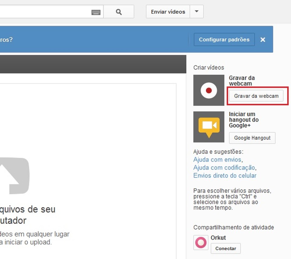 Como capturar um vídeo pela webcam