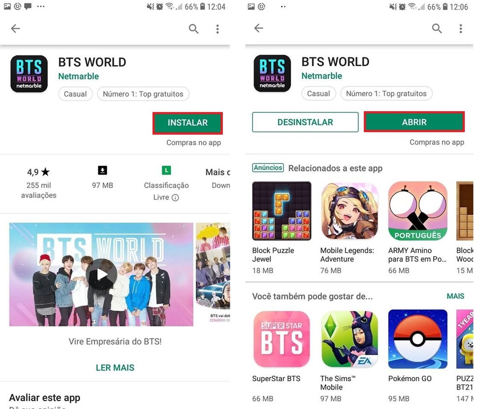 BTS, sucesso do K-Pop, ganha jogo para celular. Veja data de