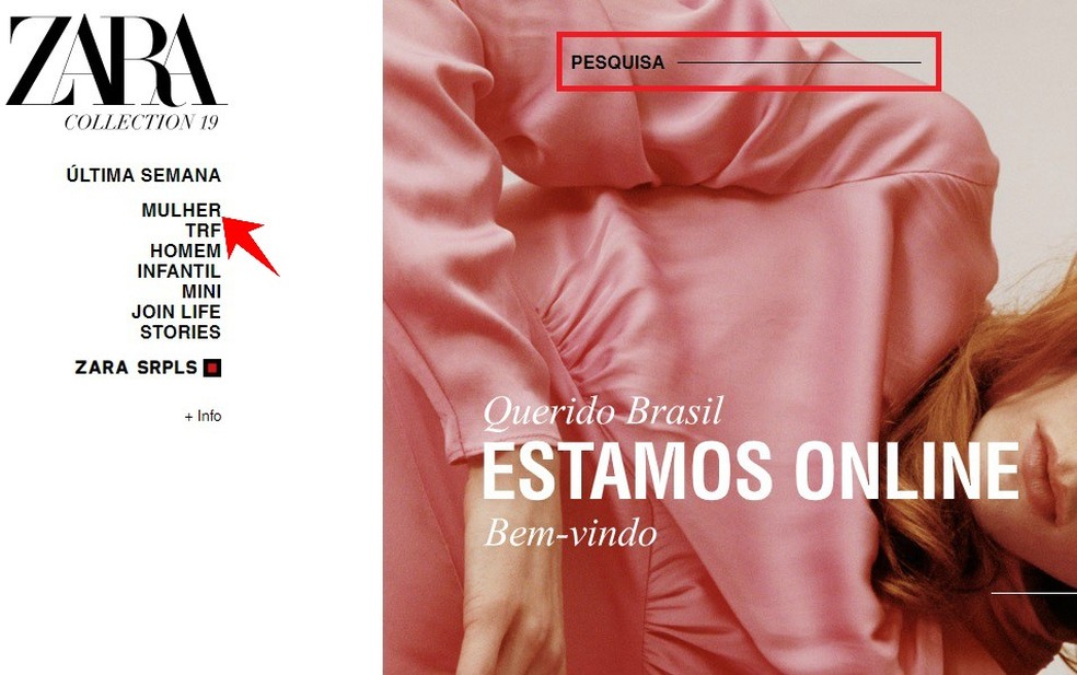 Zara online estreia no Brasil com entrega rápida e catálogo extenso