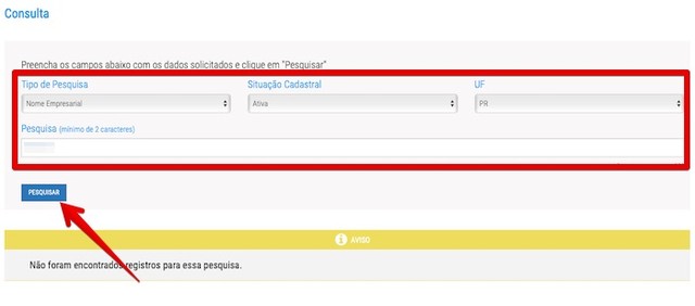 Como descobrir o CNPJ de uma empresa pelo nome