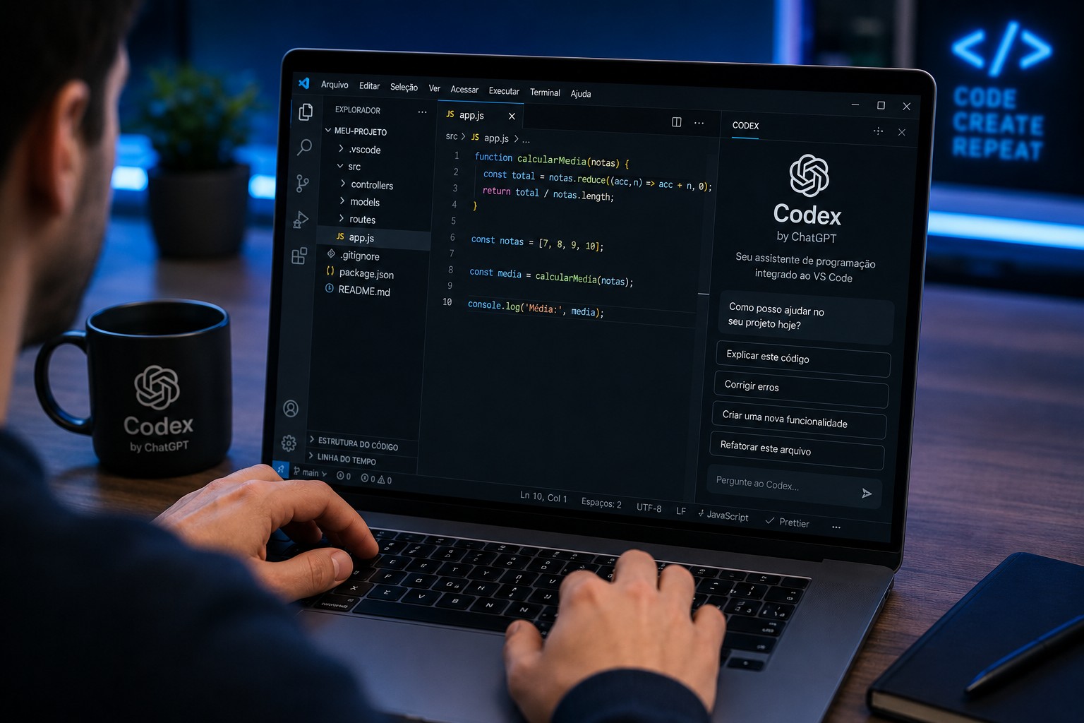 Como usar o ChatGPT no VS Code: passo a passo para programar com IA