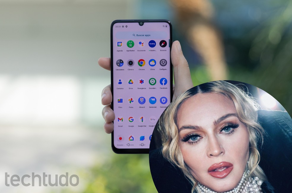 Show da Madonna: confira dicas de segurança para ativar no seu Android — Foto: TechTudo