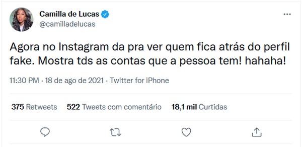 Instagram mostra conta fake? Função confunde e usuários excluem perfis