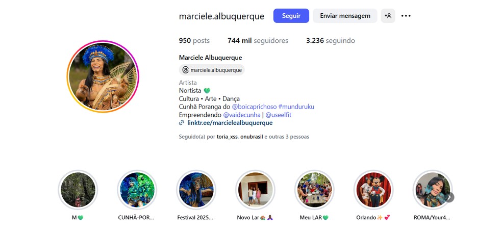  Reprodução/Instagram