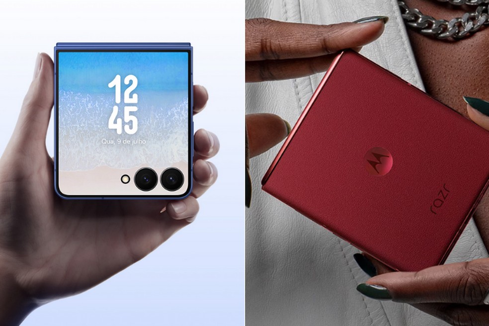  Arte/TechTudo/Samsung/Motorola/Reprodução