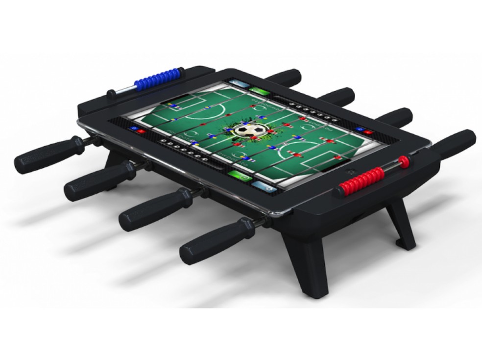 Jogo de mesa Foosball, mesa clássica de futebol para 2 pessoas