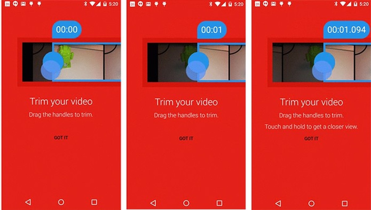 App do YouTube atualiza no Android e permite selecionar frame exato do ...
