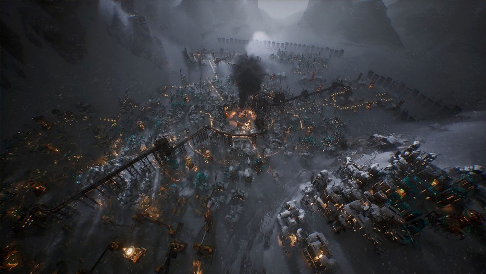 Frostpunk 2 traz uma sequência do desafiador simulador agora com novas mecânicas de facções — Foto: Reprodução/Steam