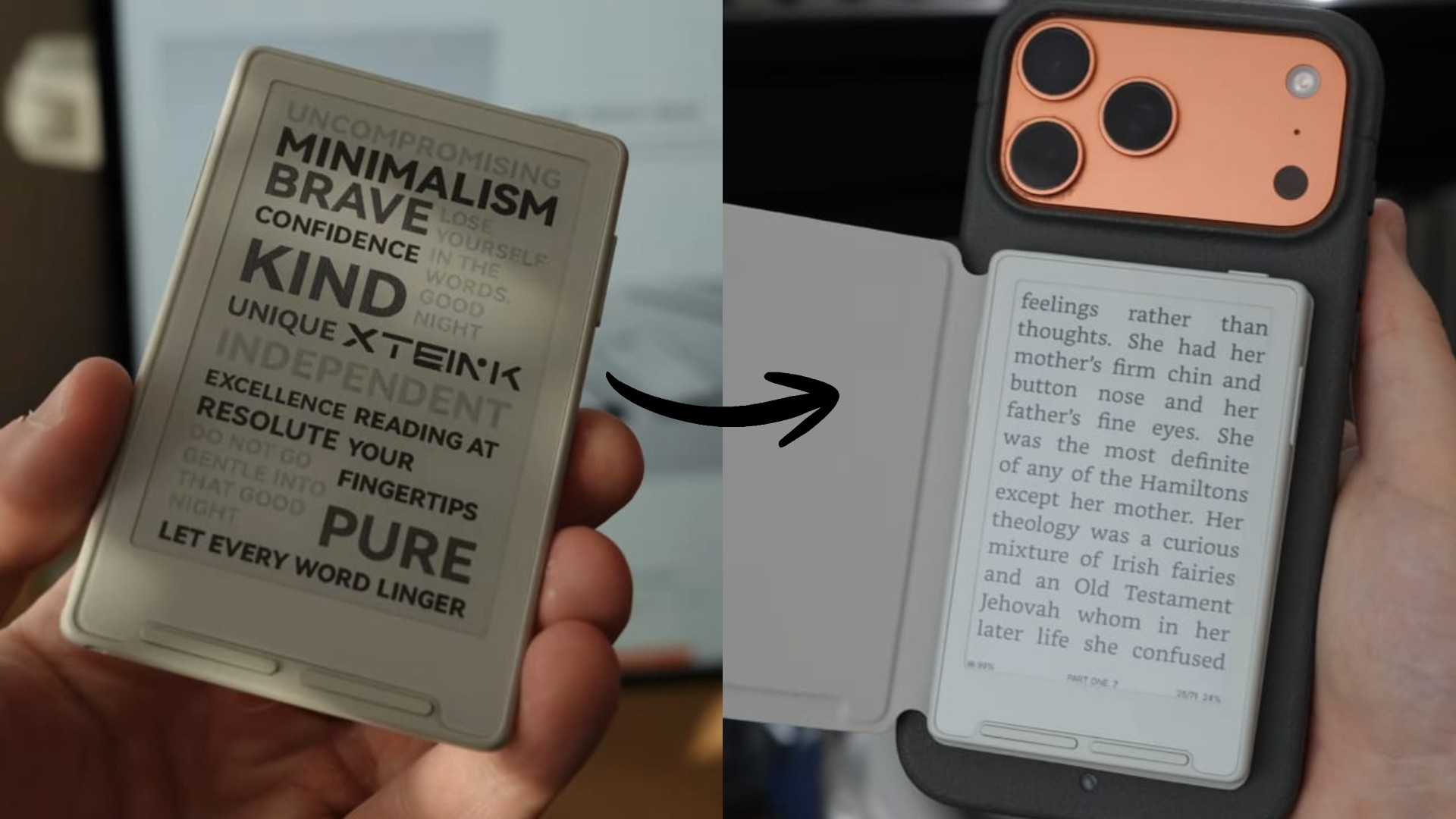 'Mini Kindle' que gruda no celular chama atenção nas redes; conheça