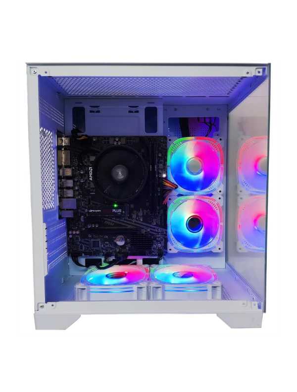 PG gamer branco com Ryzen 5