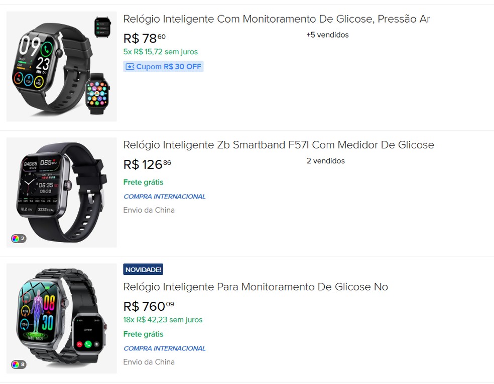  Reprodução/Mercado Livre