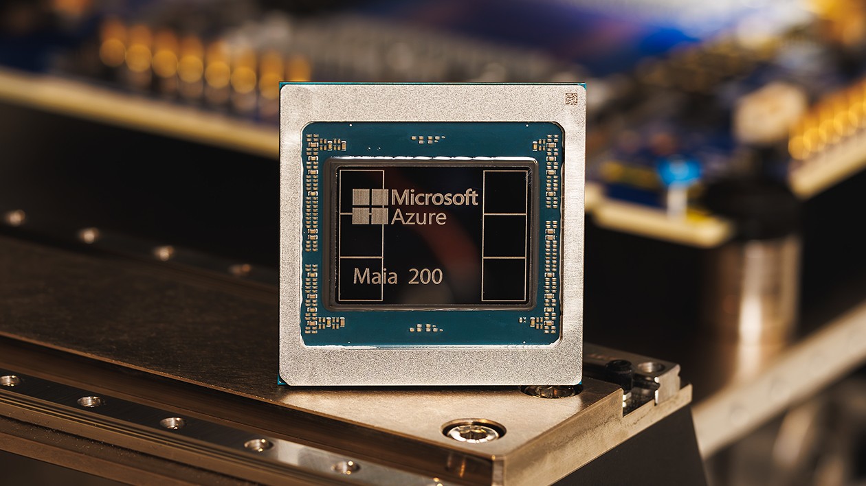 Microsoft lança chip Maia 200 para acelerar IA em grande escala