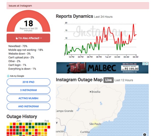 Feed do Instagram não atualiza? App apresenta instabilidade